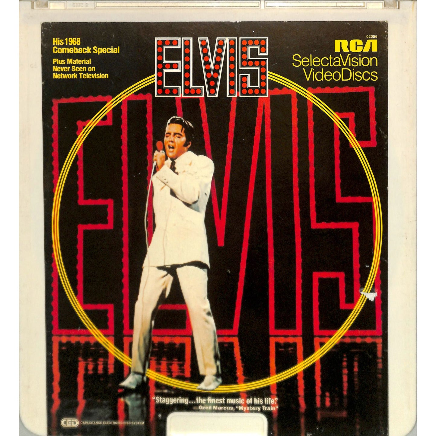 Elvis (1968) Vintage CED Videodisc