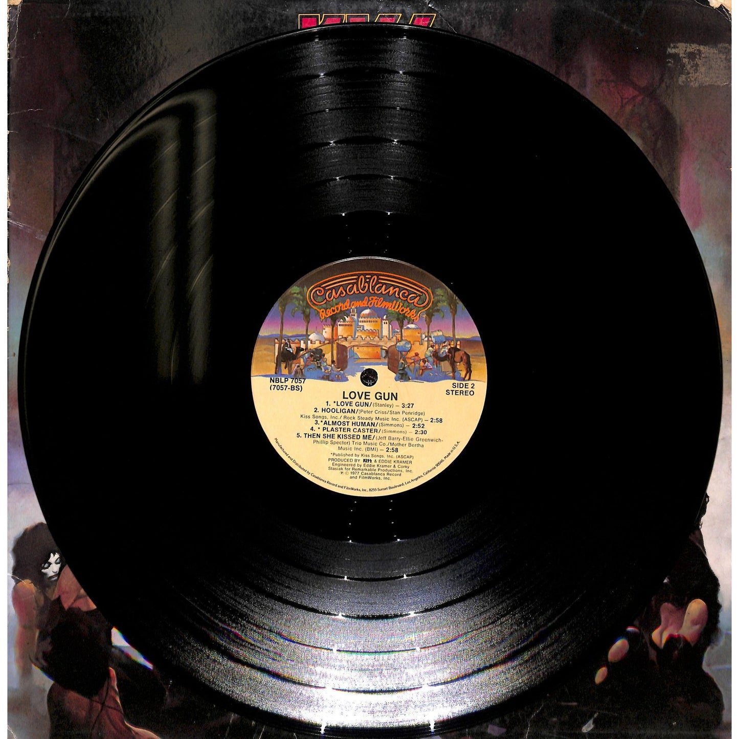 Kiss - Love Gun Vinyl Record NBLP 7057