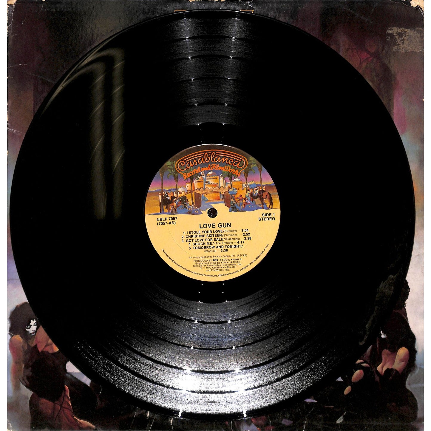 Kiss - Love Gun Vinyl Record NBLP 7057