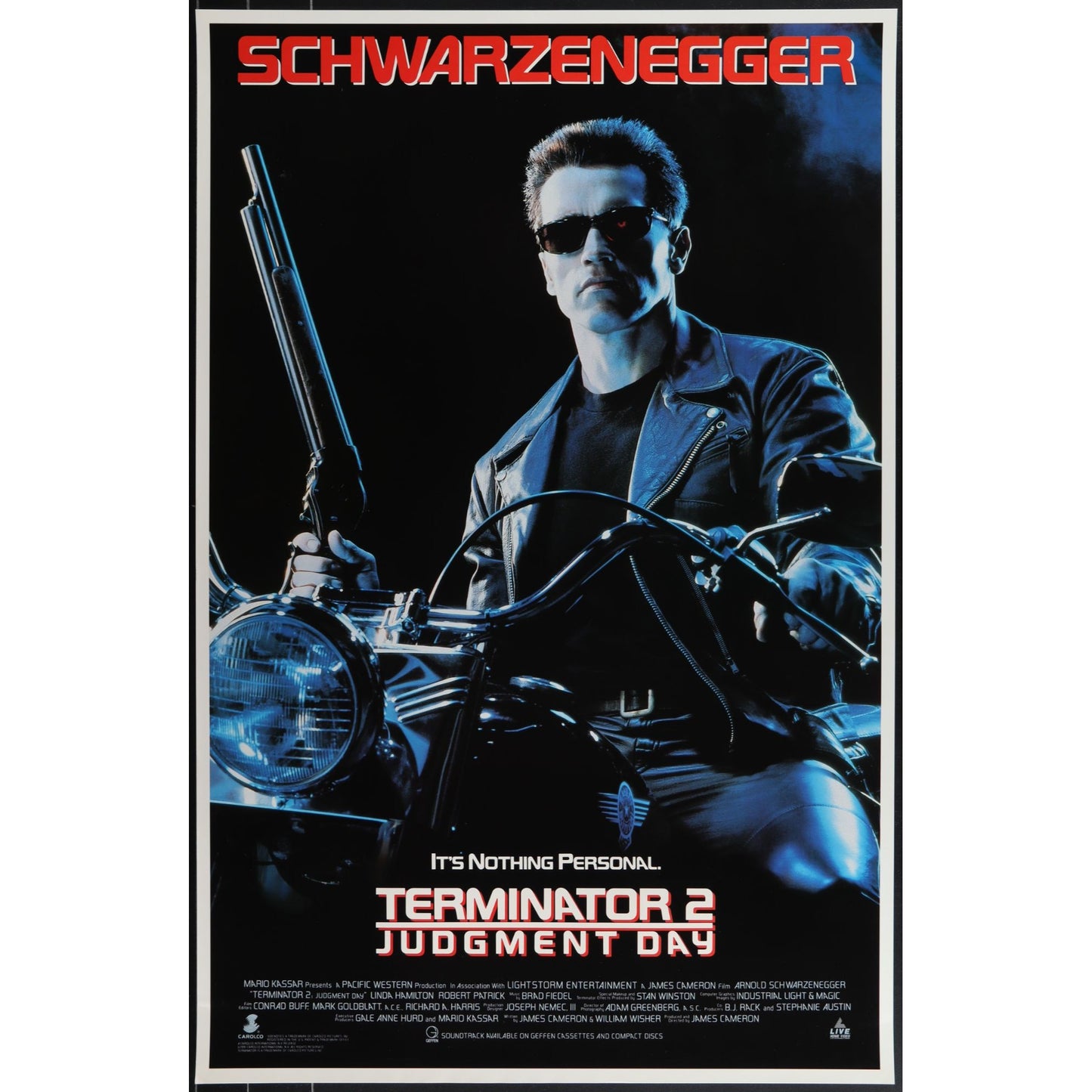 Terminator 2: Judgment Day (1991) Original Movie Poster 27x40
