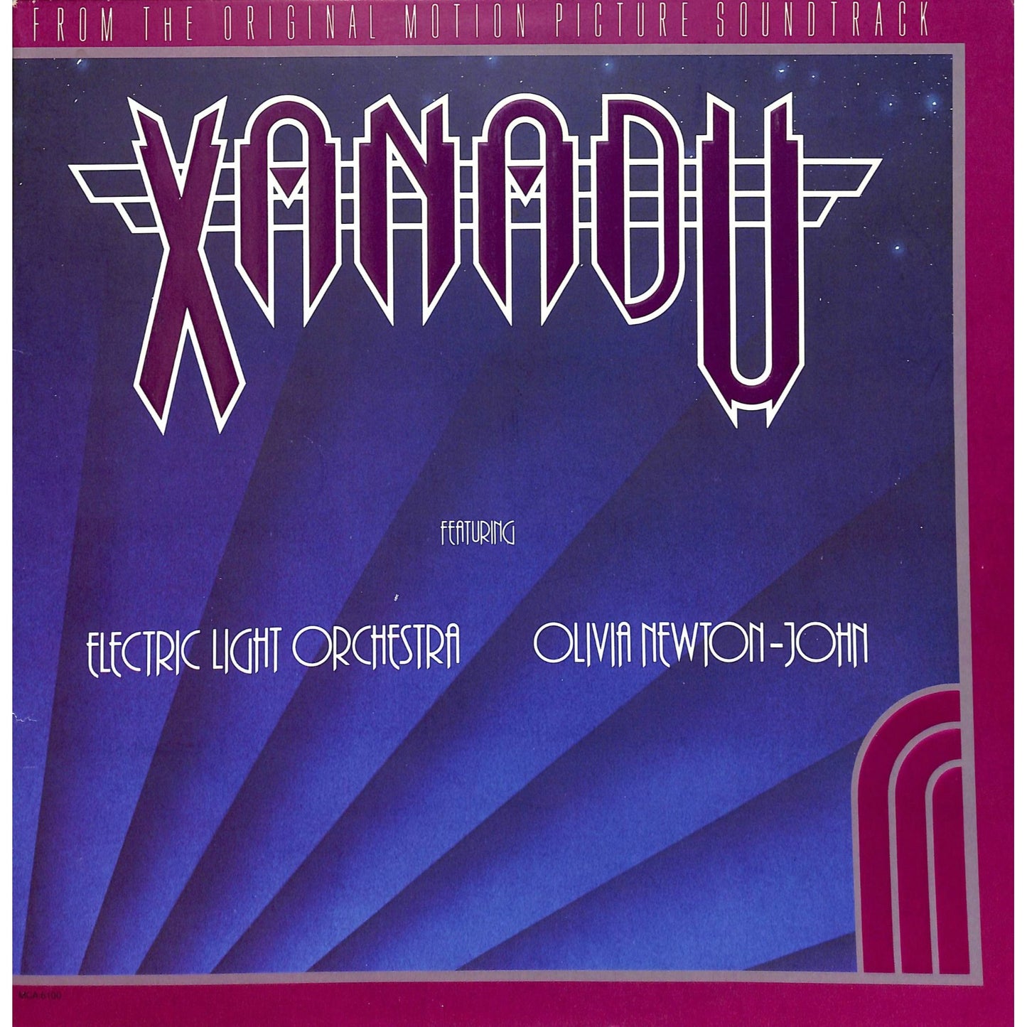 Electric Light Orchestra - Xanadu Soundtrack Vinyl Record MCA 6100