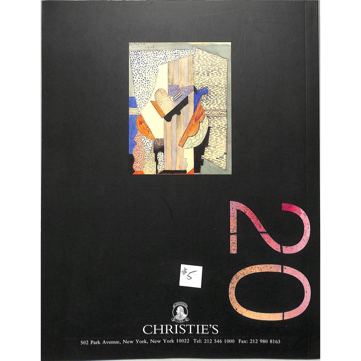 Christie's 20th Century Works on Paper Auction Catalog May 13, 1998