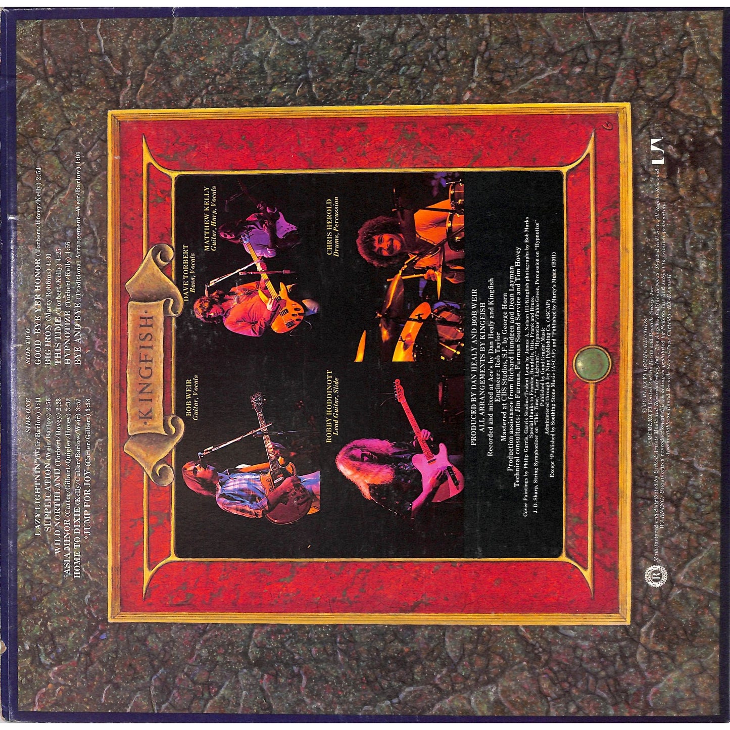 Kingfish-Kingfish (1976) Vinyl Record RX-LA564-G
