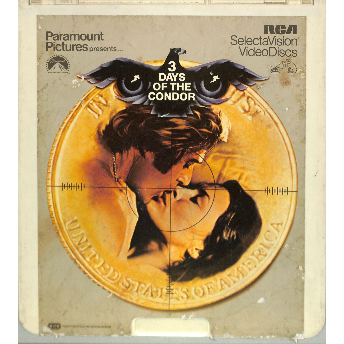 Three Days of the Condor (1975) Vintage CED Videodisc
