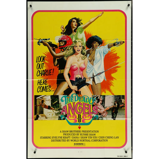 The Deadly Angels (1977) Original Movie Poster Folded 27x41 EM8-499