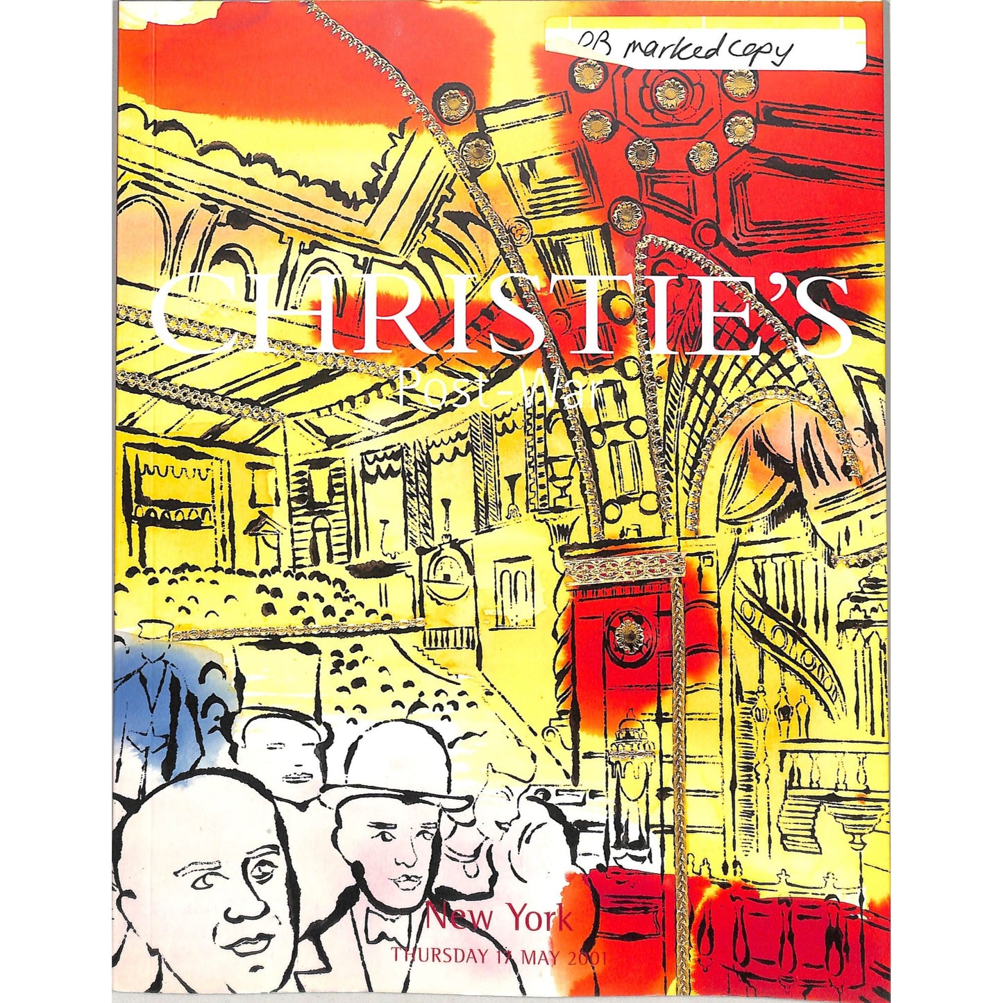 Christie's Post War Art Auction Catalog May 17, 2001