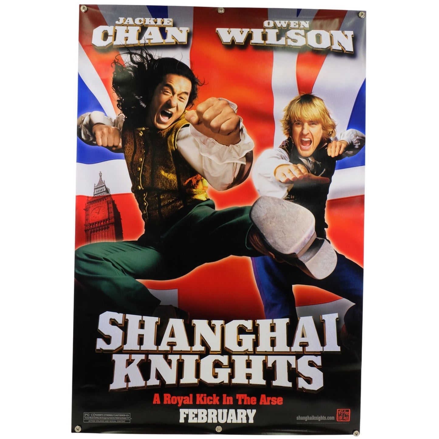 Shanghai Knights (2003) Original Movie Poster 27x40