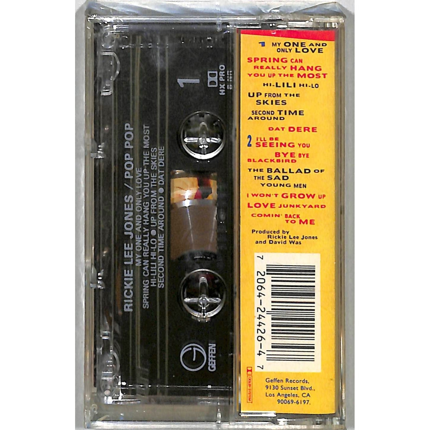 Rickie Lee Jones - Pop Pop (1991) BRAND NEW SEALED Cassette