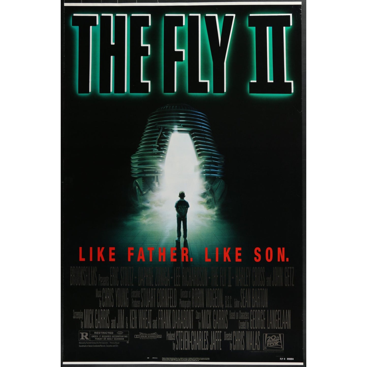 The Fly II (1989) Original Single-sided Movie Poster Rolled 27x40.5
