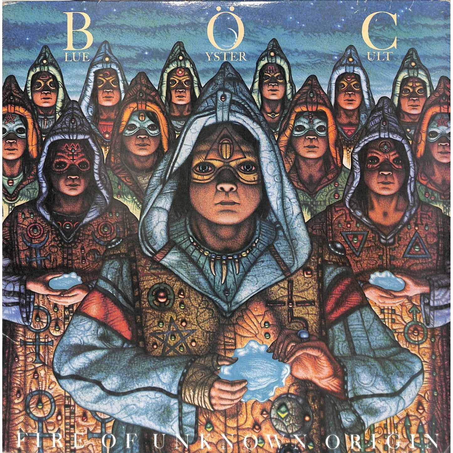 Blue Oyster Cult - Fire of Unknown Origin Vinyl Record FC 37389