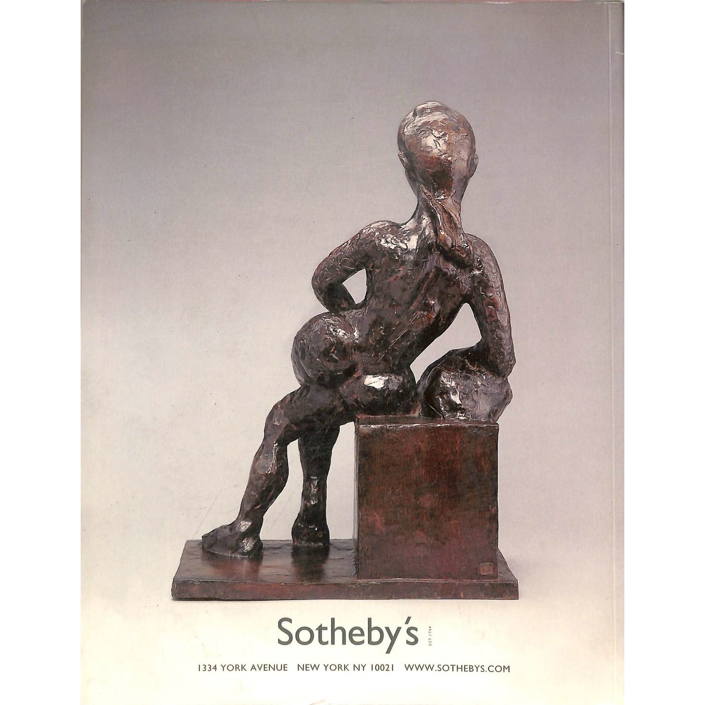 Sotheby's Impressionist and Modern Art Part 1 Auction Catalog May 10, 2001