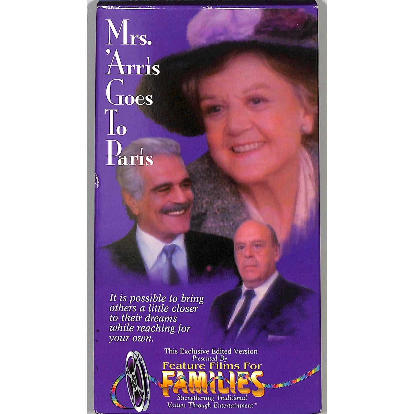 Mrs. 'Arris Goes to Paris (1992) VHS Tape Good condition