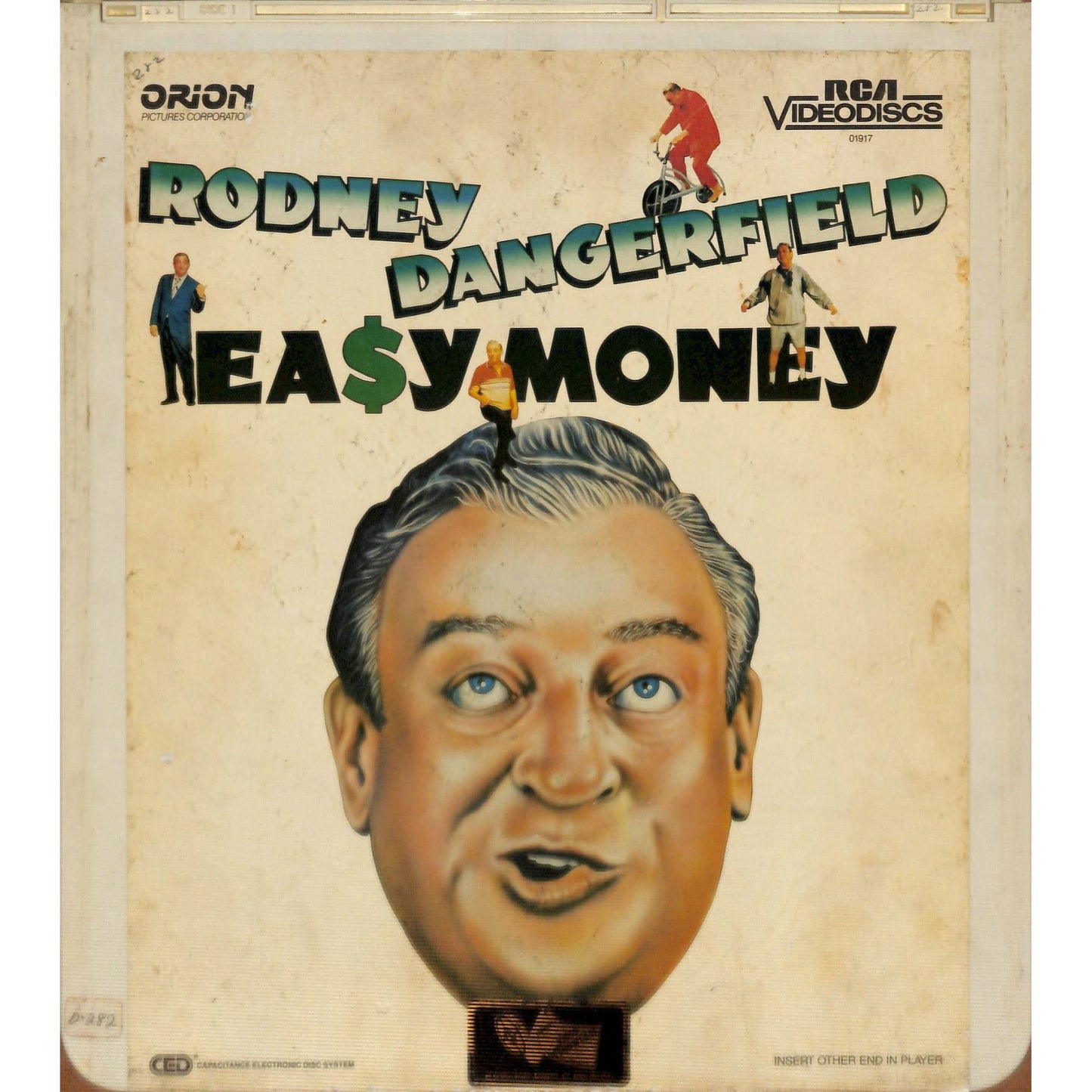 Easy Money (1983) Vintage CED RCA SelectaVision Videodisc TESTED WORKING