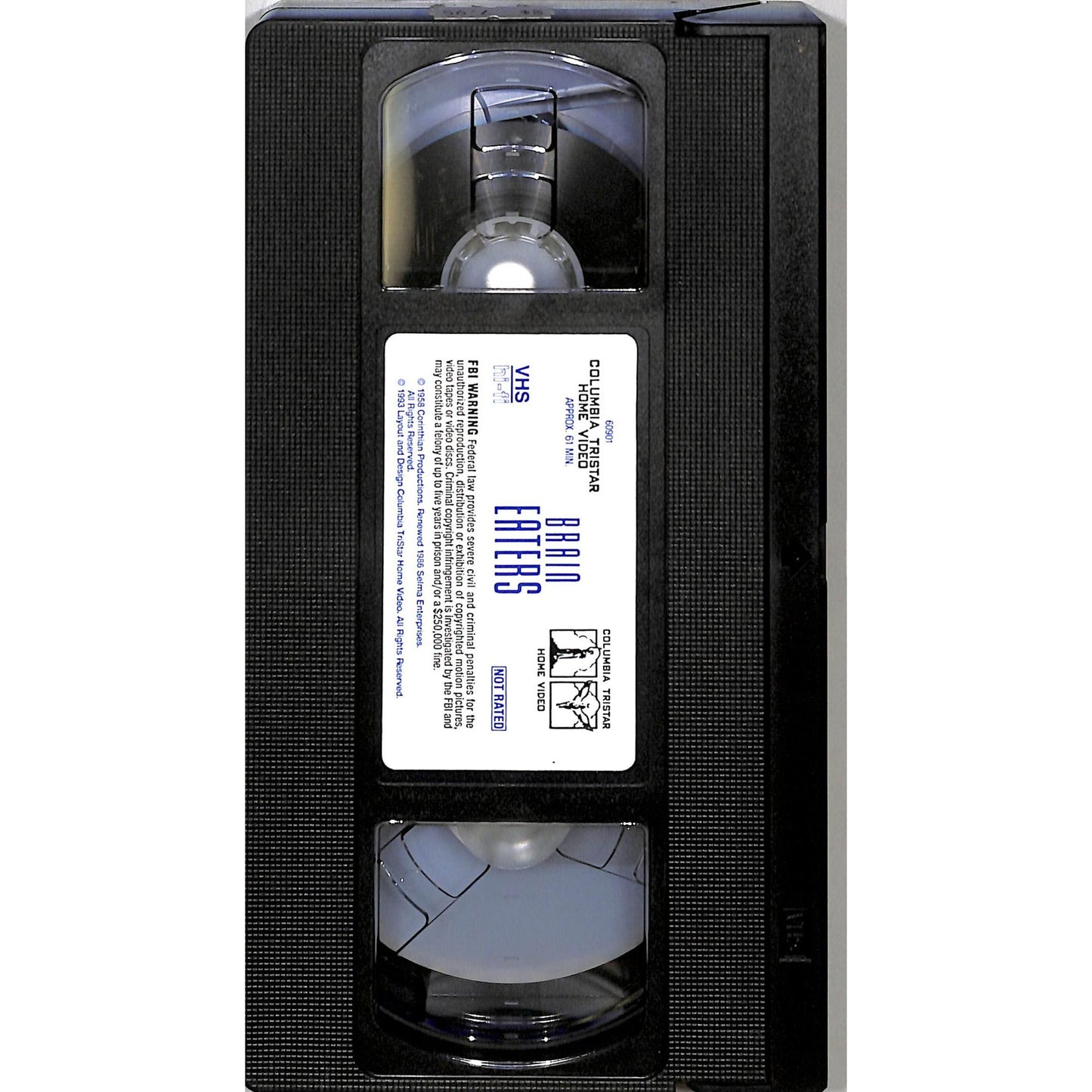 The Brain Eaters (1958) VHS Tape Good condition