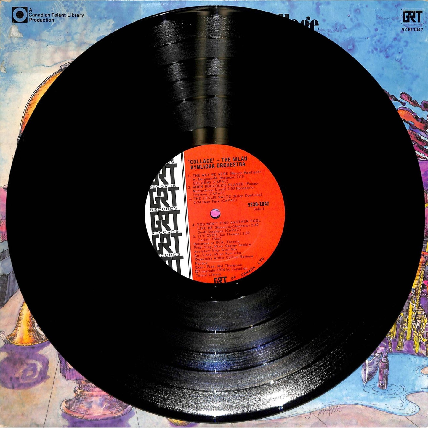 Milan Kymlicka - Collage (1974) Vinyl LP 9230-1047