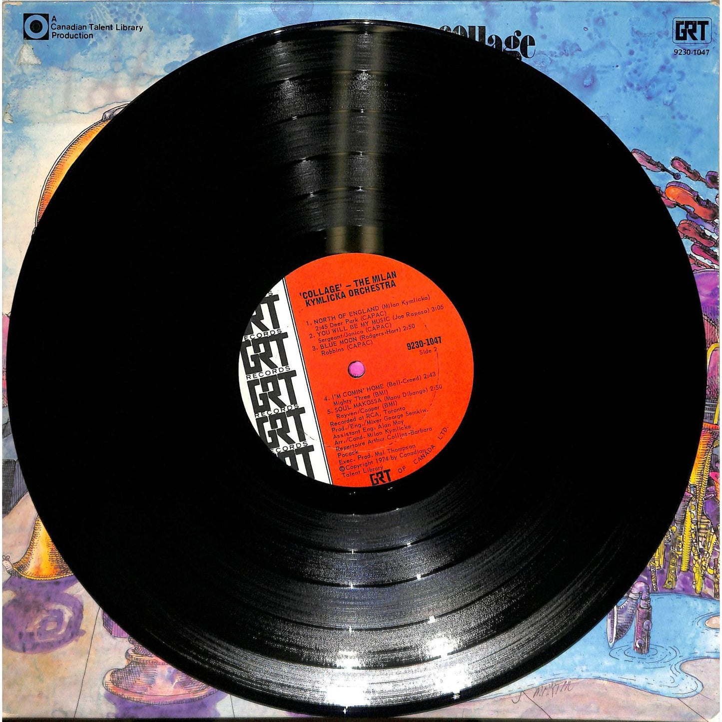 Milan Kymlicka - Collage (1974) Vinyl LP 9230-1047