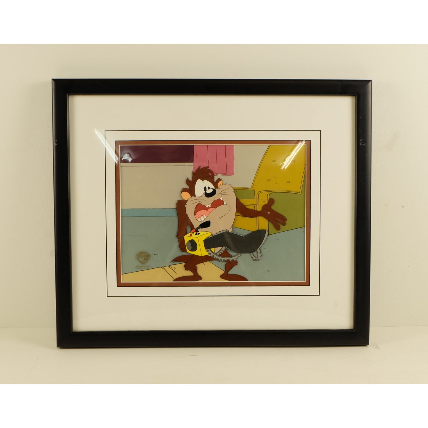 Taz-Mania: "A midsummer Night's Scream" Production Cel (1991) 19.5x16.5x2