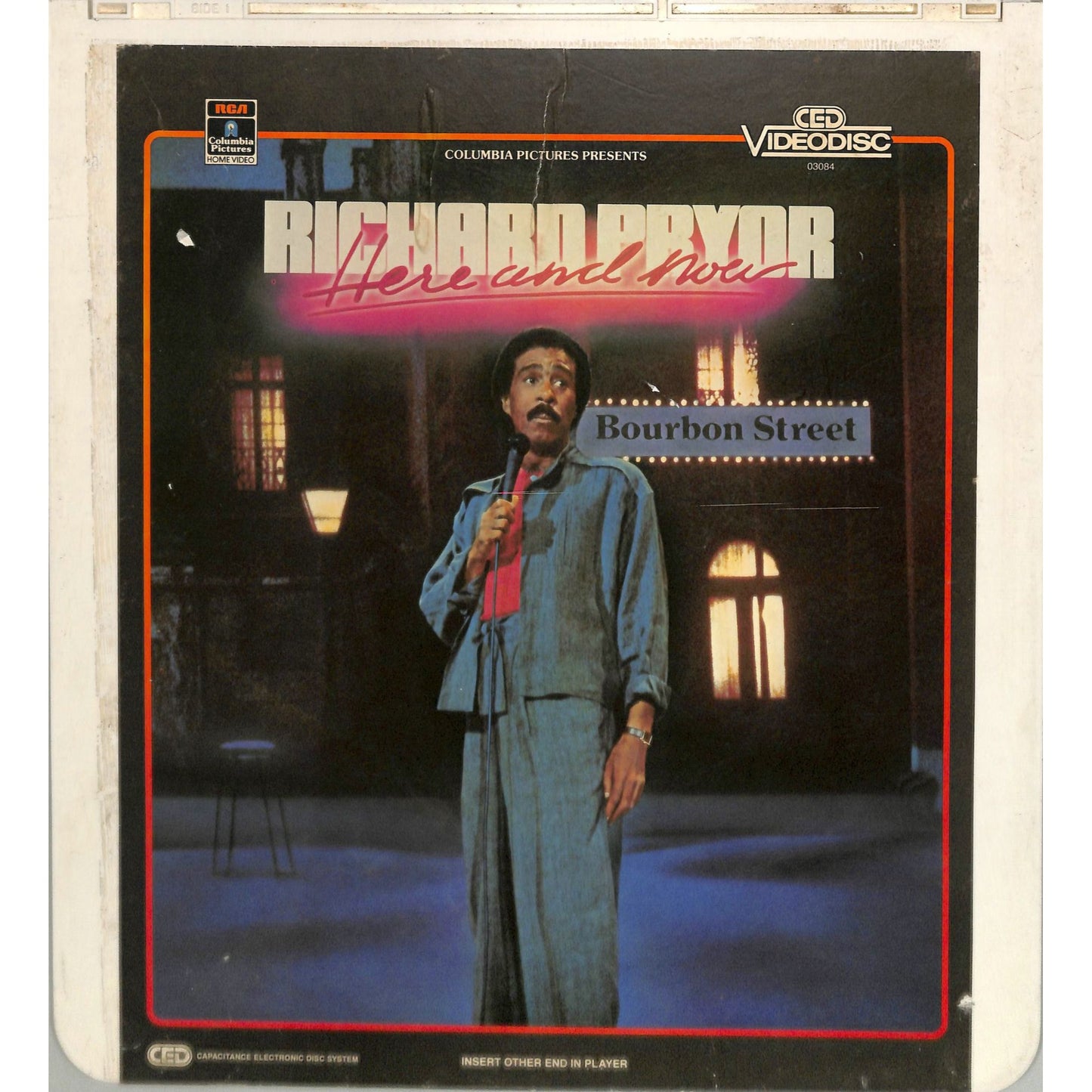 Richard Pryor: Here and Now (1983) Vintage CED Videodisc