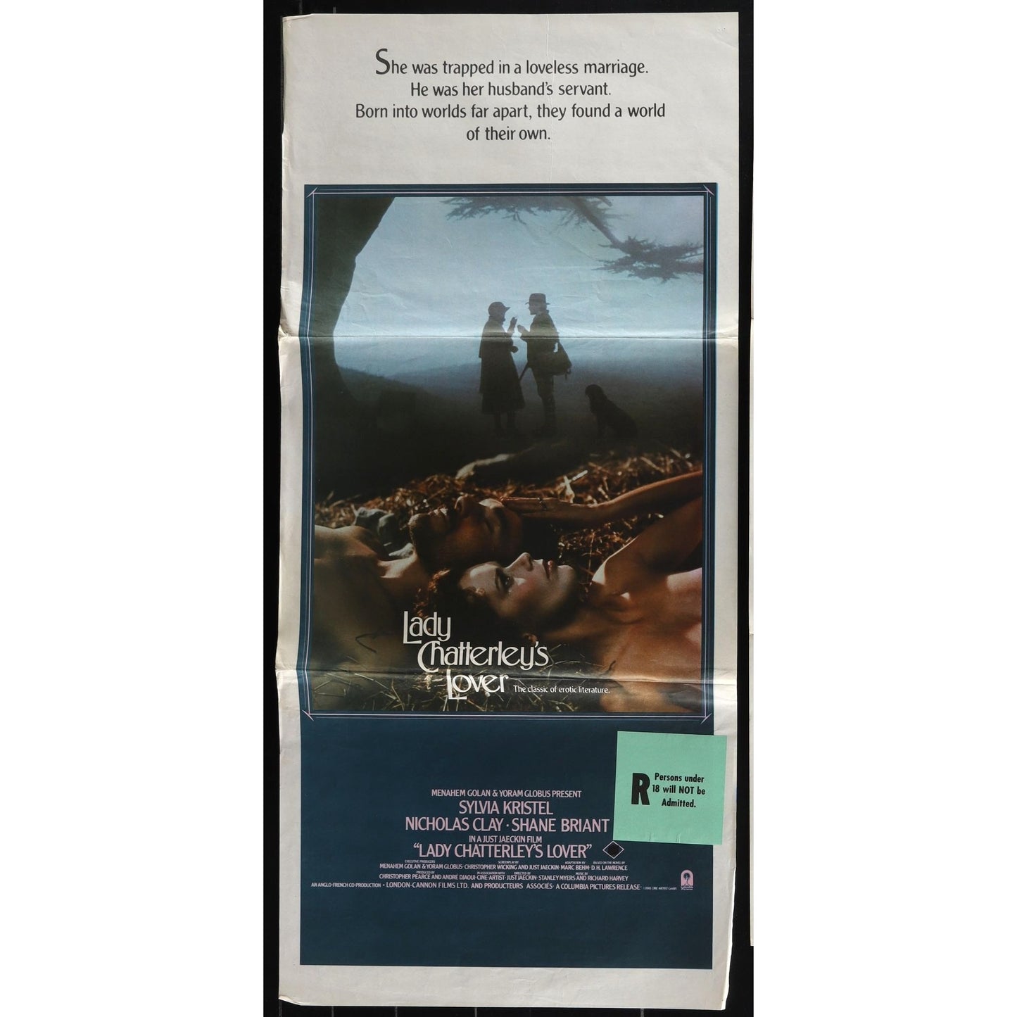 Lady Chatterley's Lover (1981) Original Daybill Movie Poster