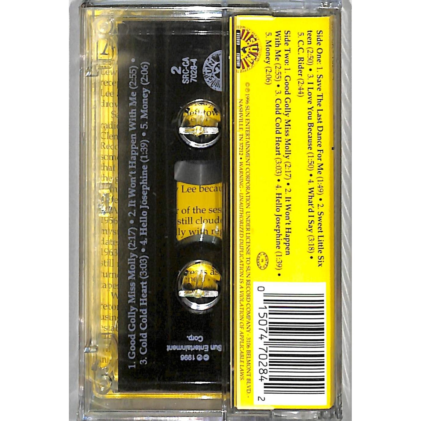 Jerry Lee Lewis and Friends - Duets (1996) BRAND NEW SEALED Cassette