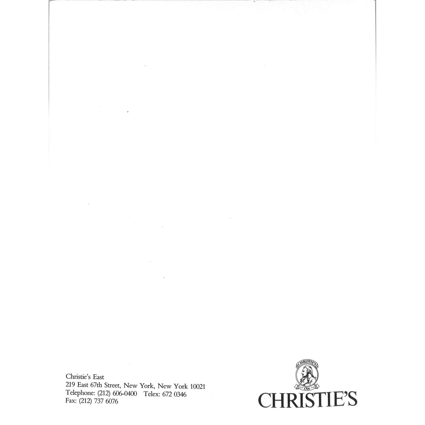Christie's Antique and Fine Jewelry Auction Catalog May 10, 1990