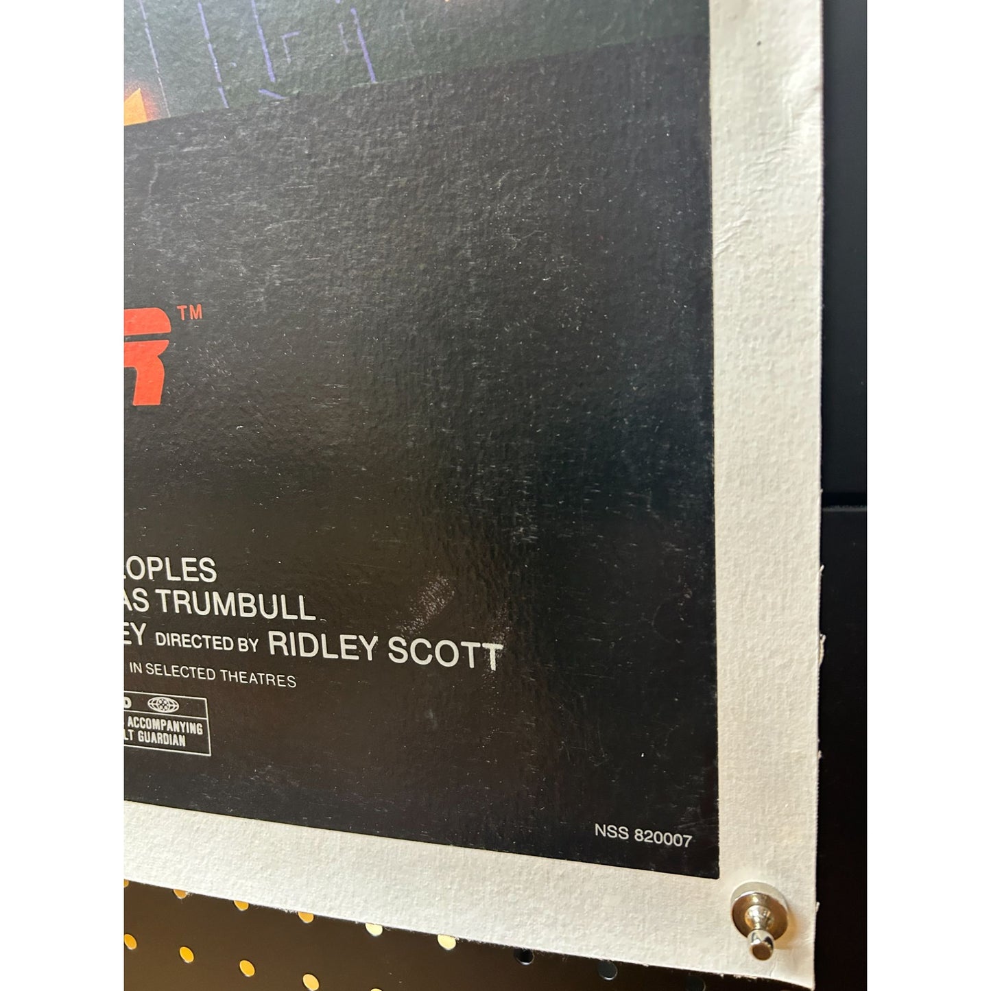 Blade Runner (1982) Original Linenbacked Restored Studio-Style One-Sheet 27x41