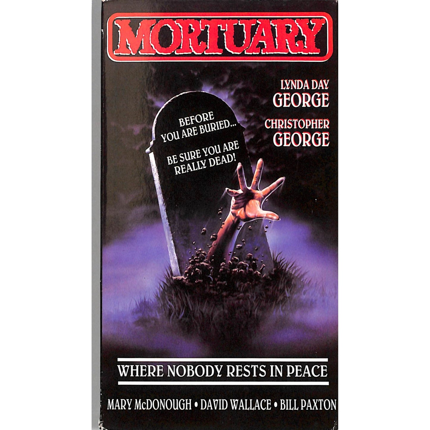 Mortuary (1982) VHS Tape Good condition