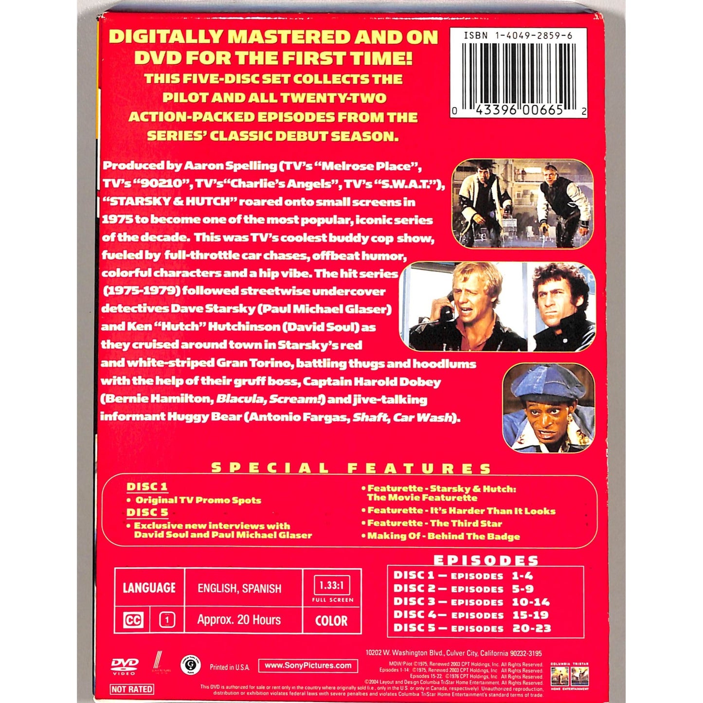 Starsky & Hutch Full Set DVDs