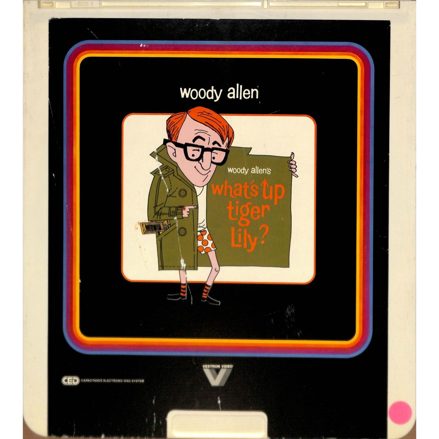 What's Up, Tiger Lily? (1966) Vintage CED Videodisc TESTED WORKING