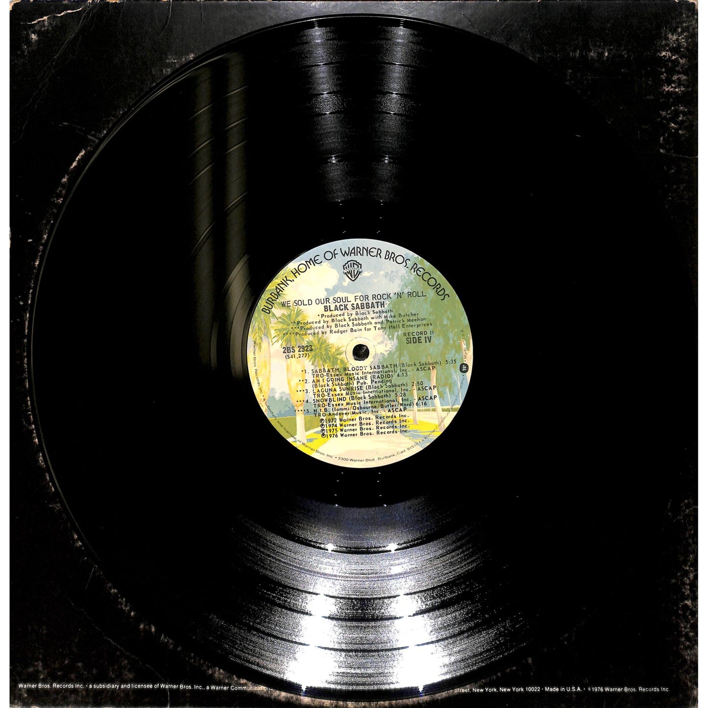 Black Sabbath - We Sold Our Soul For Rock 'N' Roll 2LP Vinyl Record 2BS2923