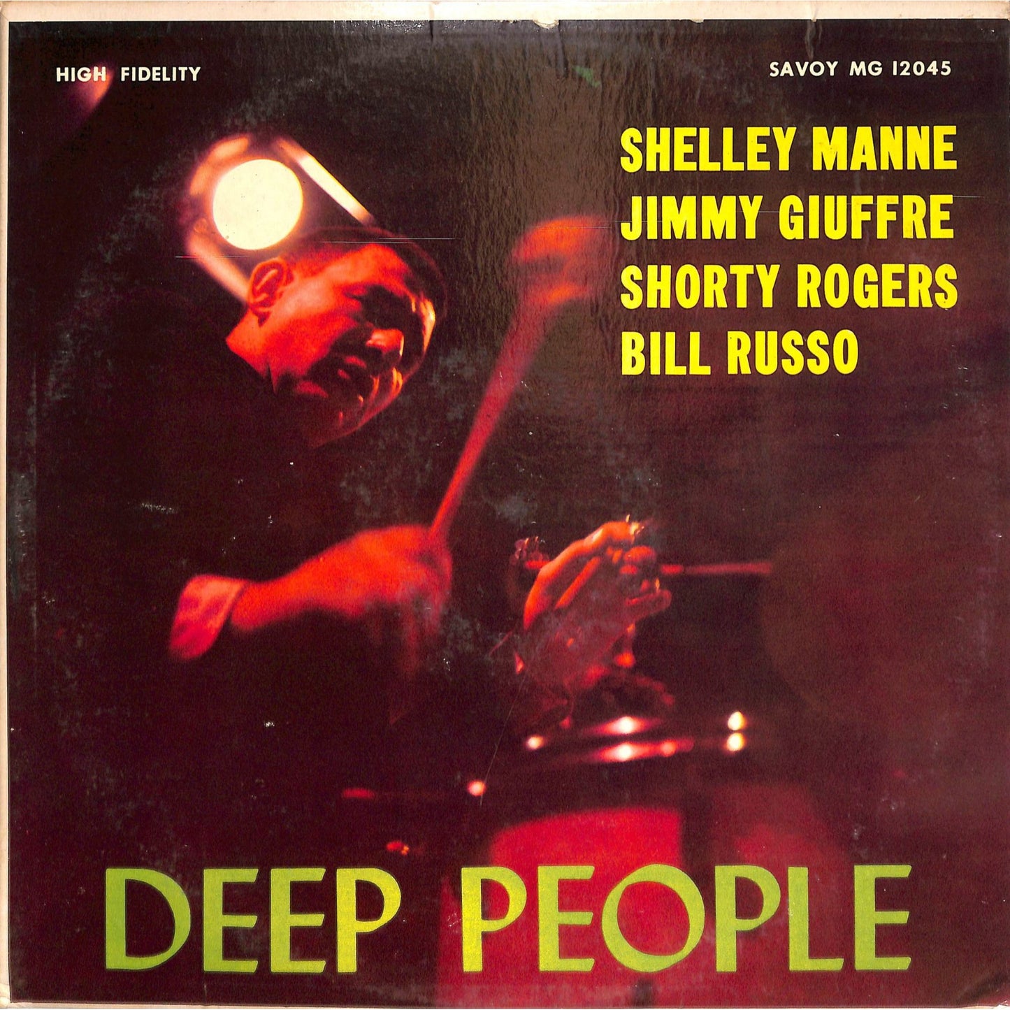 Shelly Manne, Bill Russo - Deep People (1968) Mono Vinyl Record MG 12045