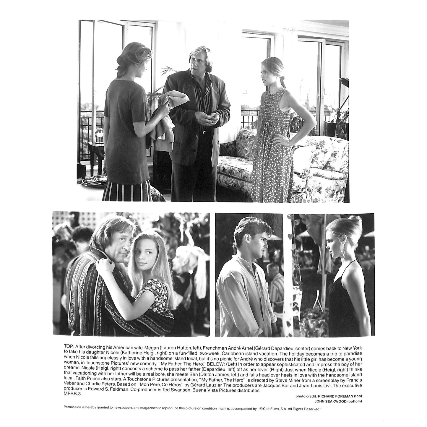 My Father the Hero (1994) Movie Still #3 8x10