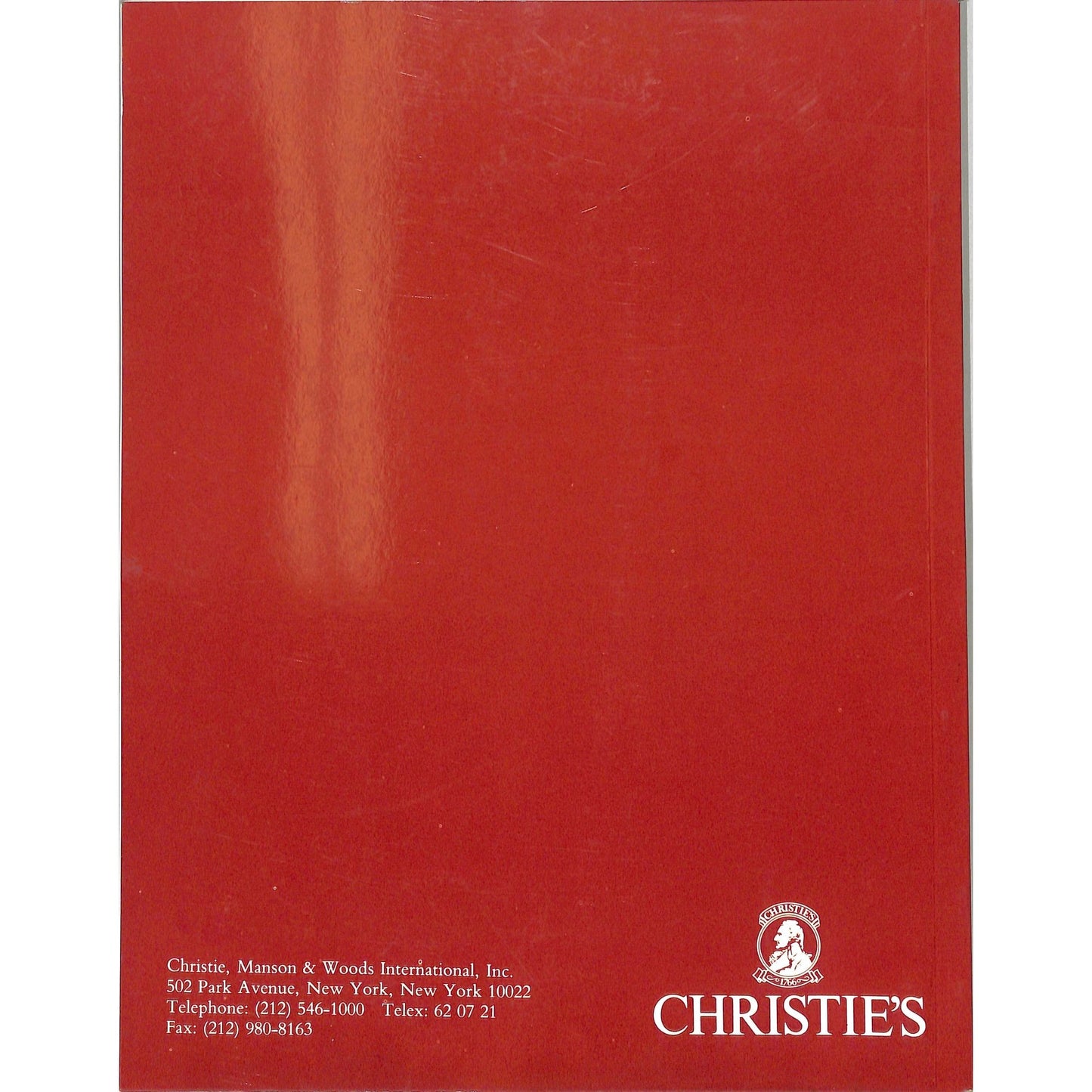 Christie's Important Jewels Auction Catalog December 5, 1990