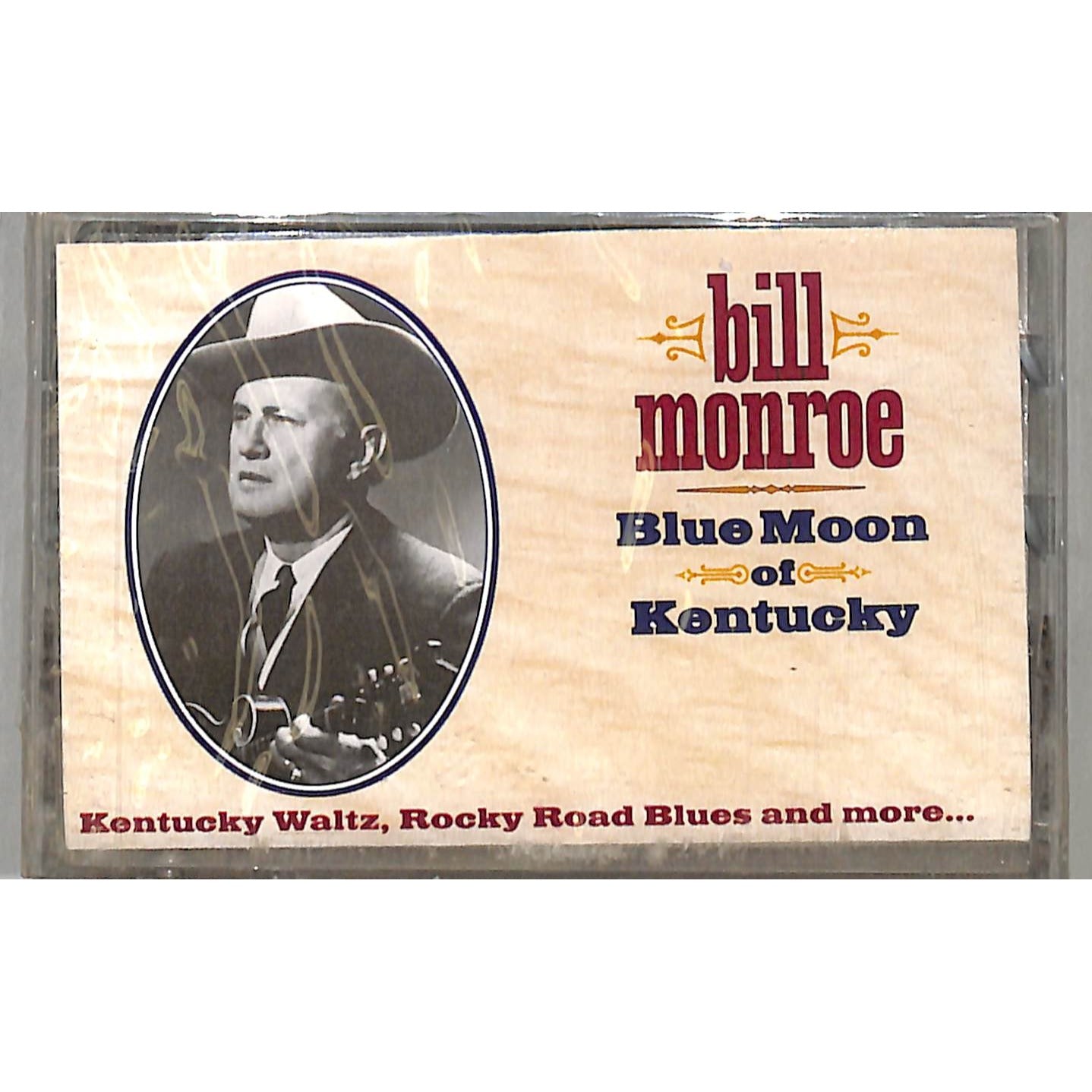 Bill Monroe - Blue Moon of Kentucky Sealed Cassette Tape BT16652