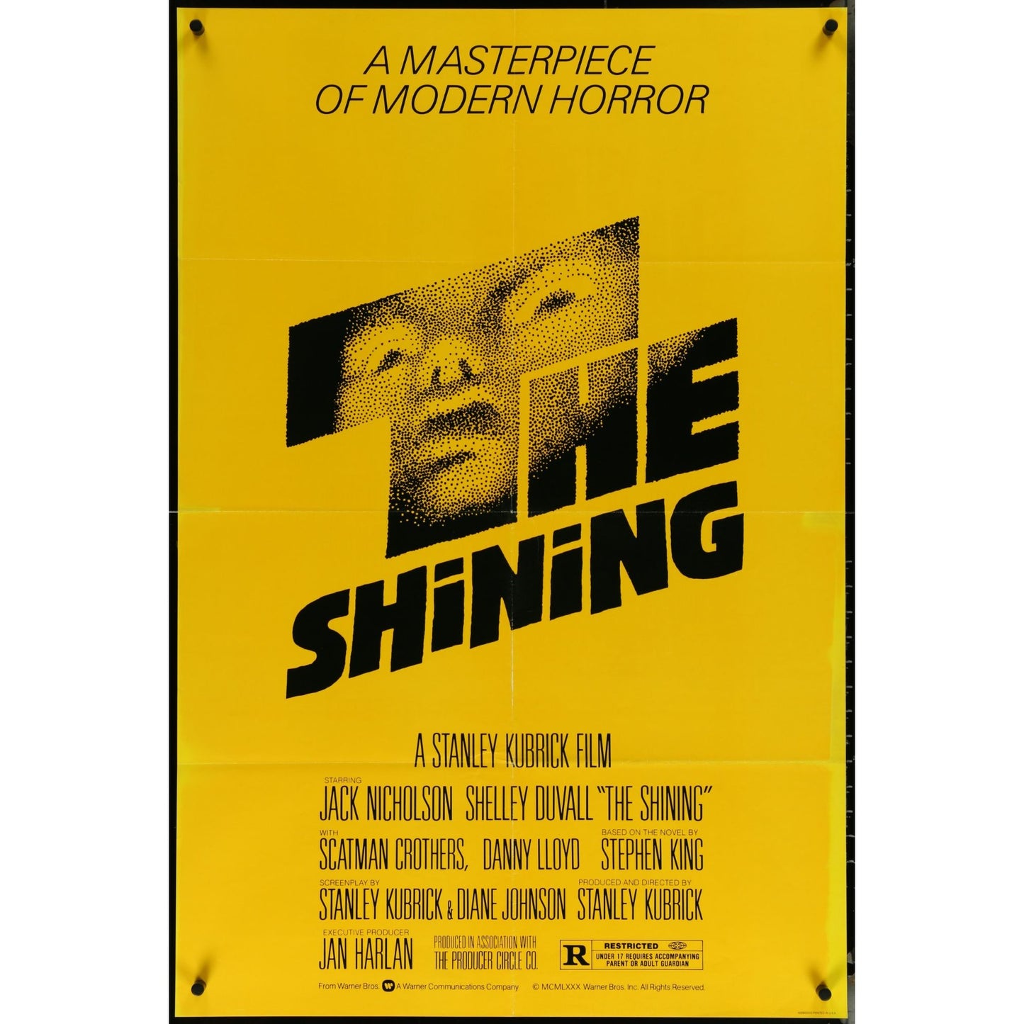 The Shining (1980) Original Movie Poster Folder 27x41