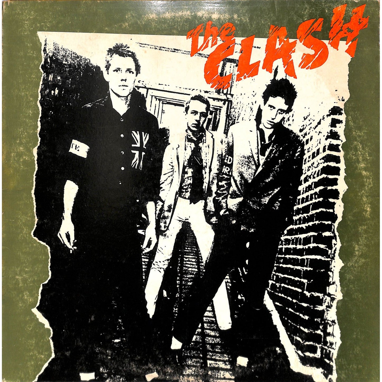 The Clash Self-Titled Vinyl Record JE 36060