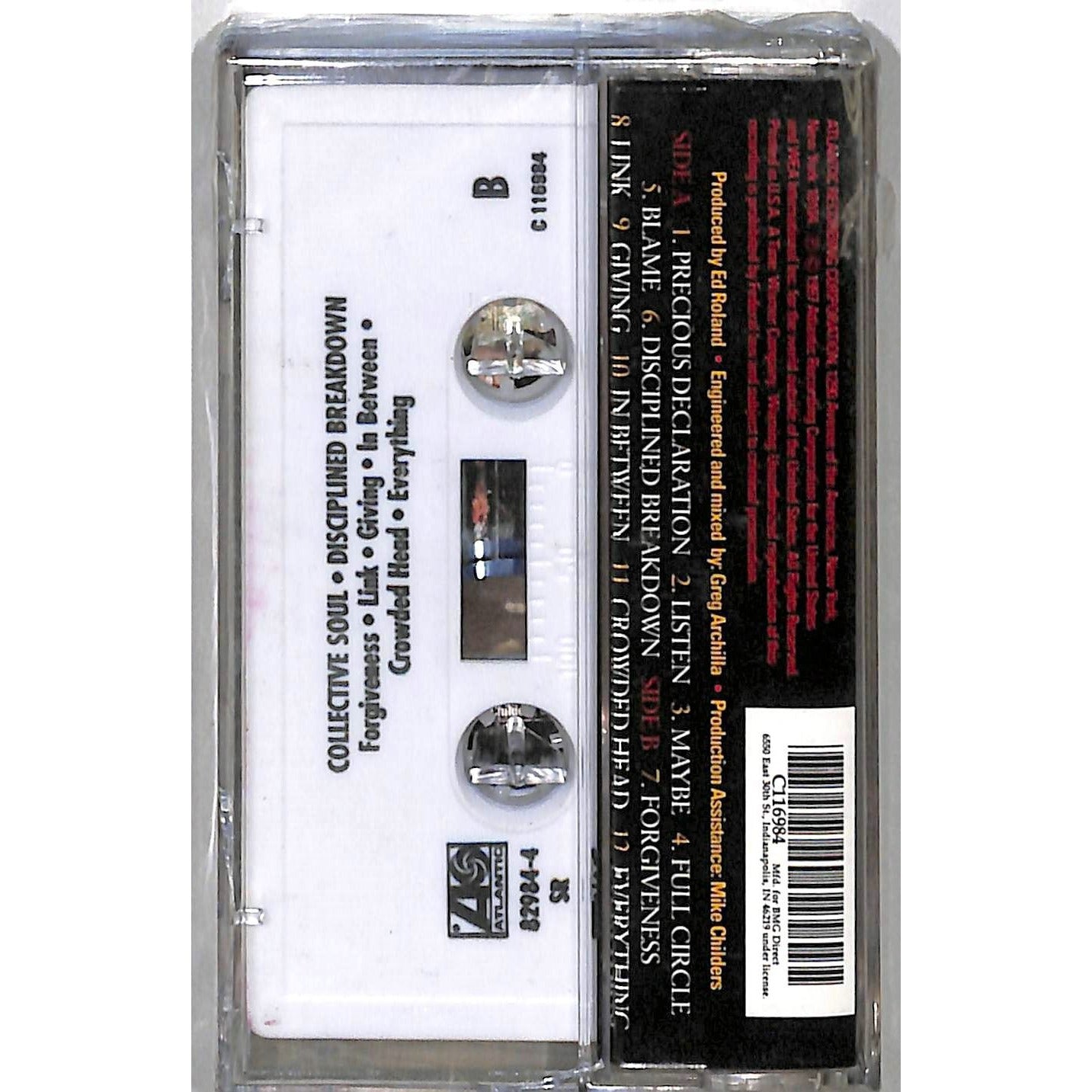 Collective Soul - Disciplined Breakdown (1997) BRAND NEW SEALED Cassette