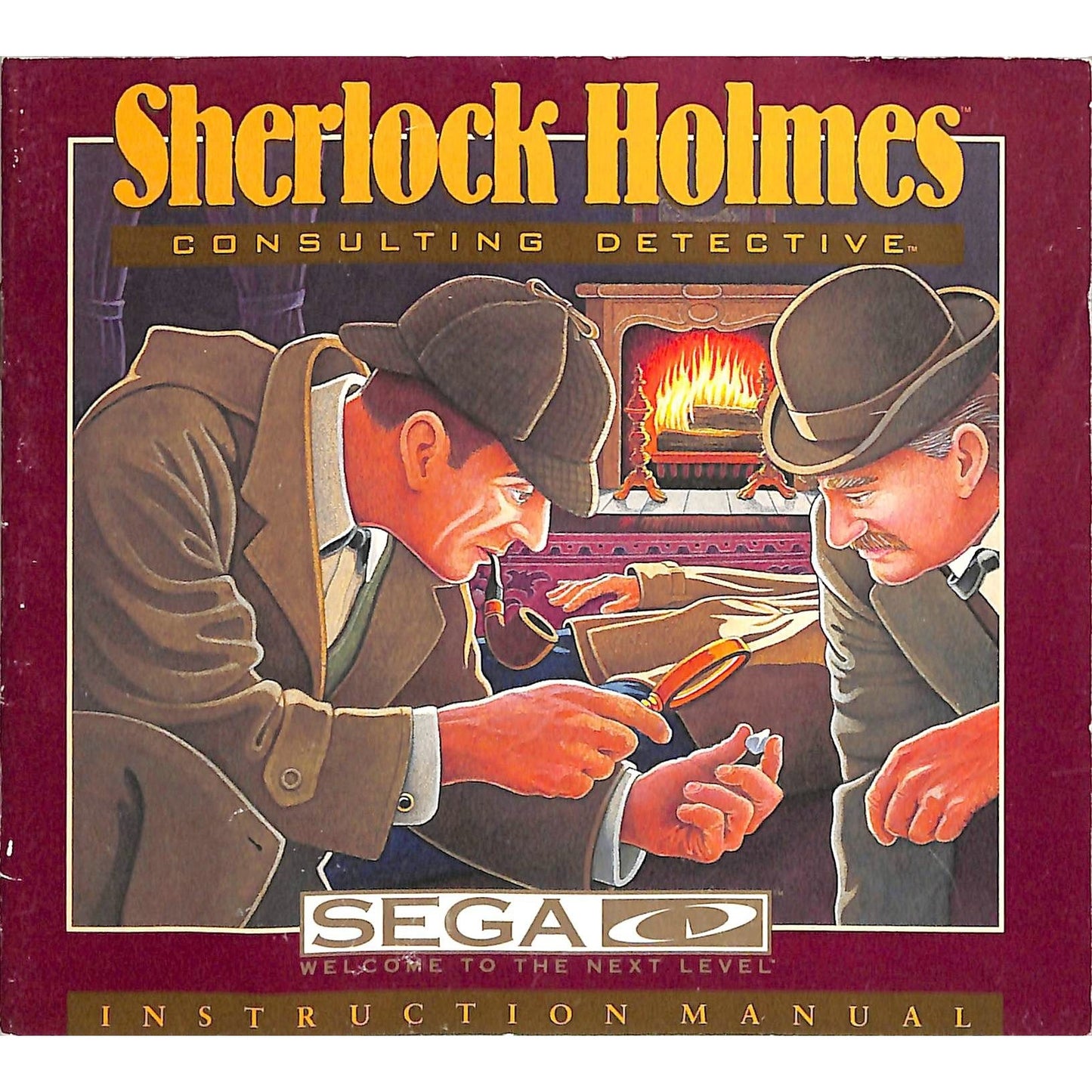Sherlock Holmes/Sega Classics Arcade Collection (1992) Double Sega CD + Manuals