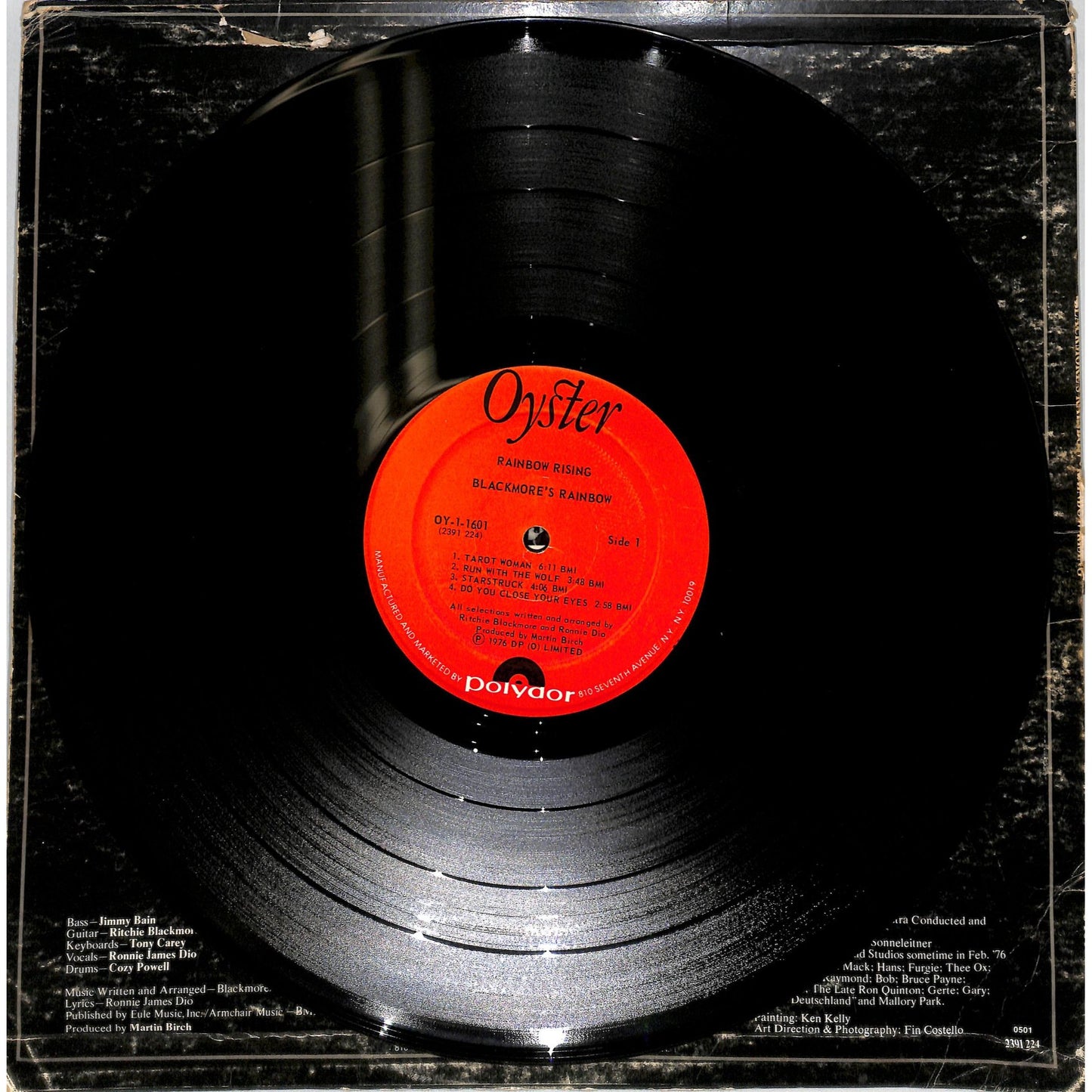 Rainbow - Rising Vinyl Record OY-1-1601