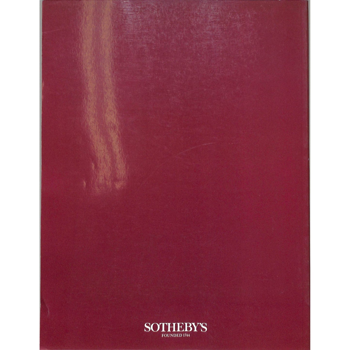 Sotheby's Contemporary Art Part 2 Auction Catalog November 11, 1988
