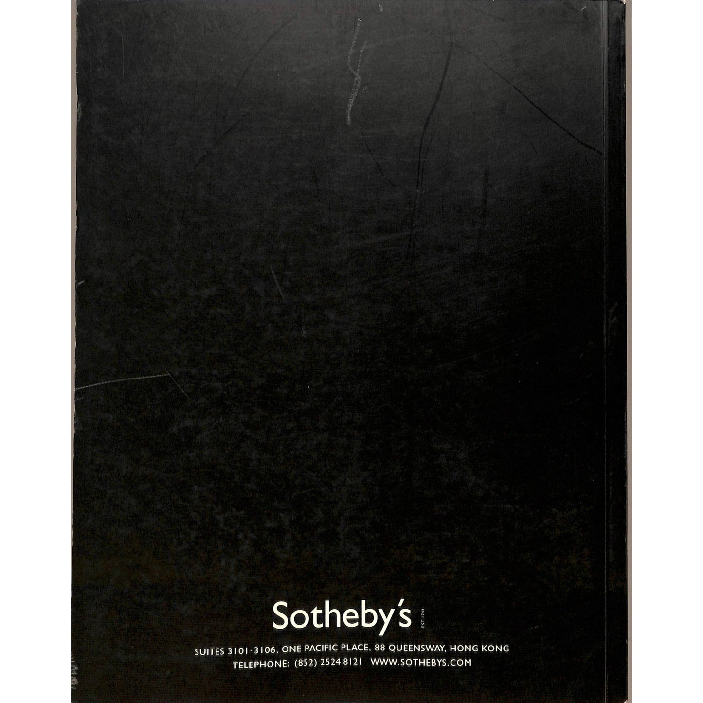 Sotheby's Fine Chinese Paintings Art Auction Catalog October 24, 2005