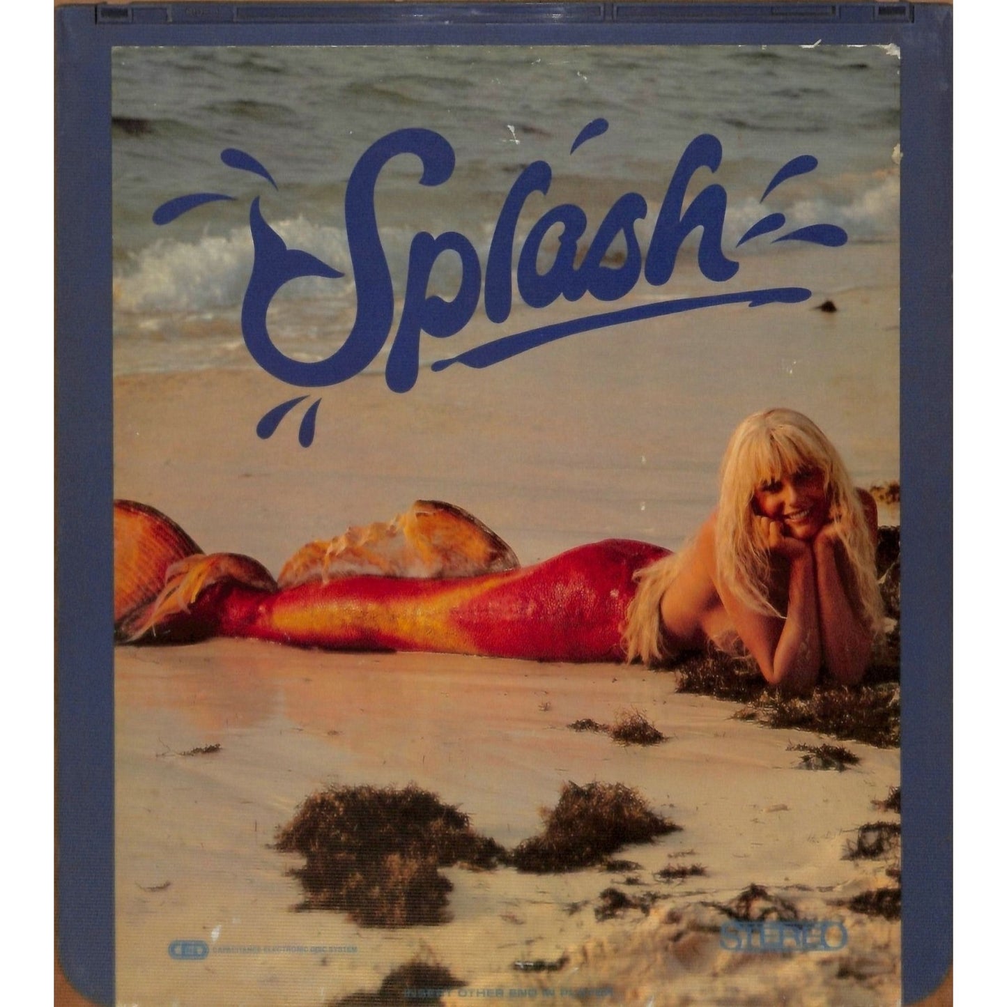 Splash (1984) Vintage CED RCA SelectaVision Videodisc TESTED WORKING