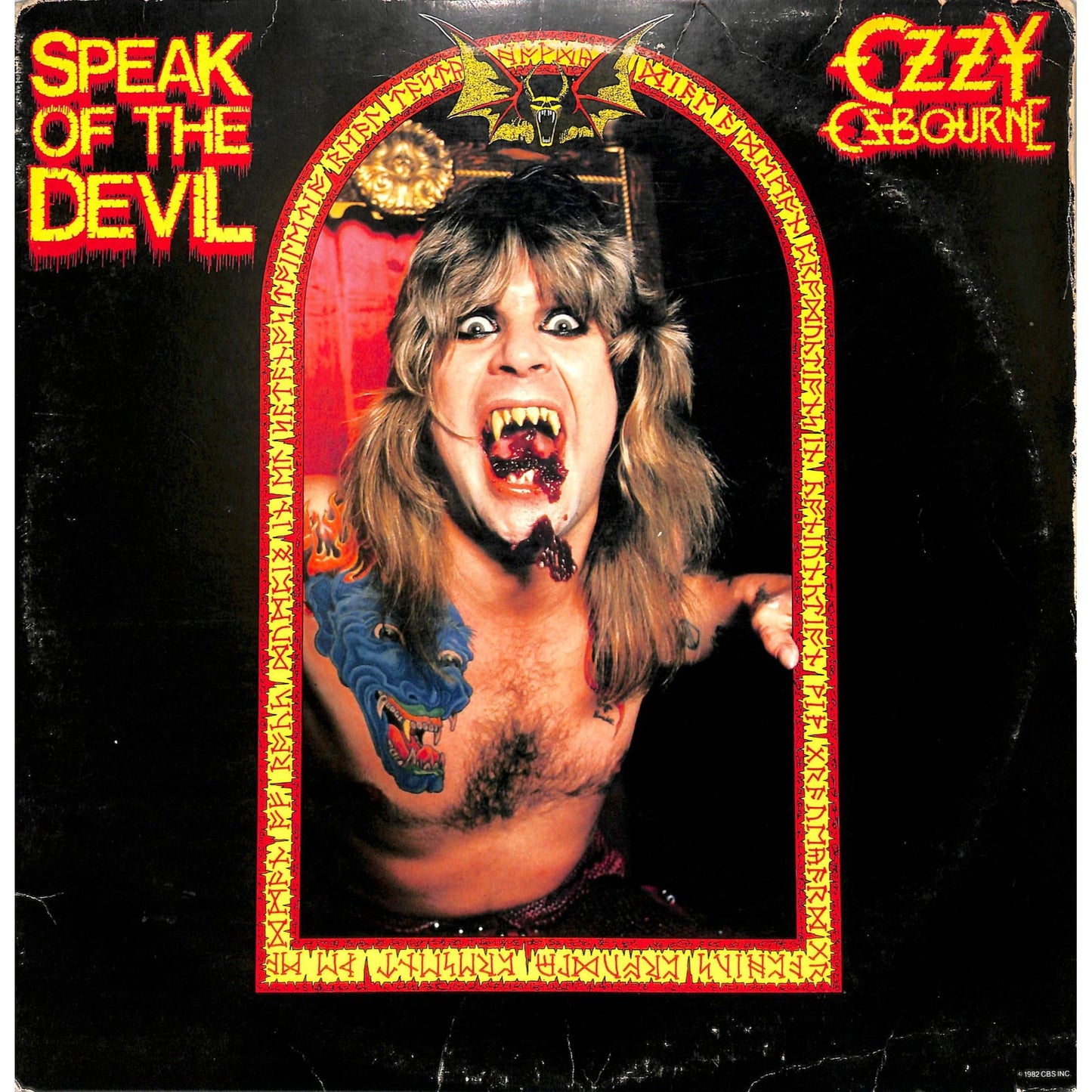 Ozzy Osbourne - Speak of the Devil 2LP Vinyl Record ZX 2 38350