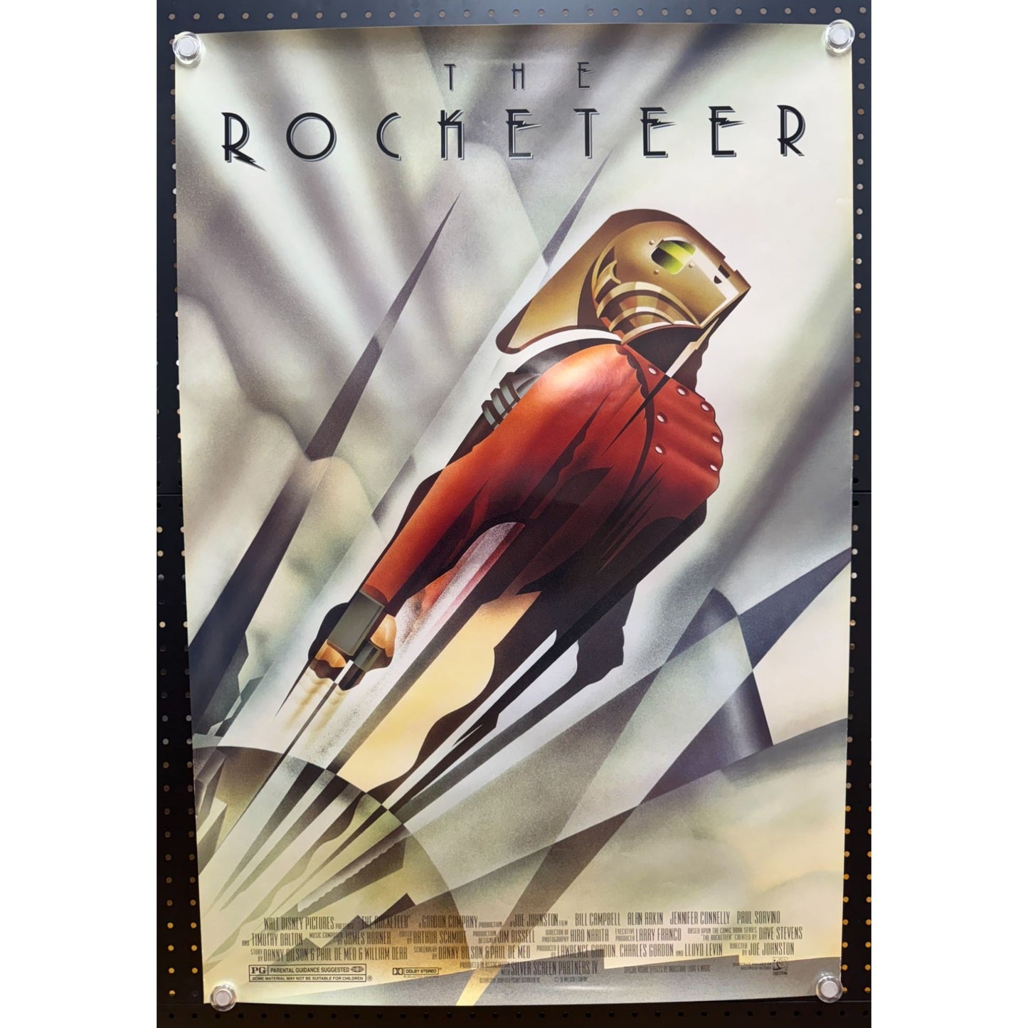 The Rocketeer (1991) Original Double Sided Movie Poster Rolled 27x40