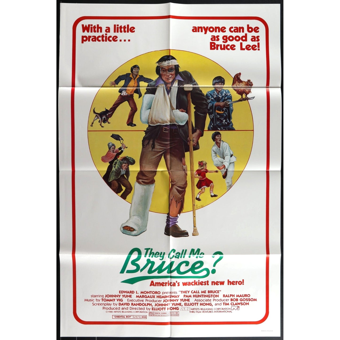 They Call Me Bruce (1982) Original Movie Poster Folded 27x41 EM8-427