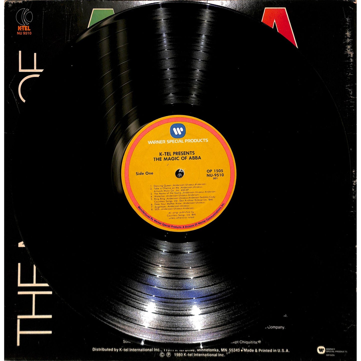 ABBA - The Magic of ABBA Vinyl Record NU-9510