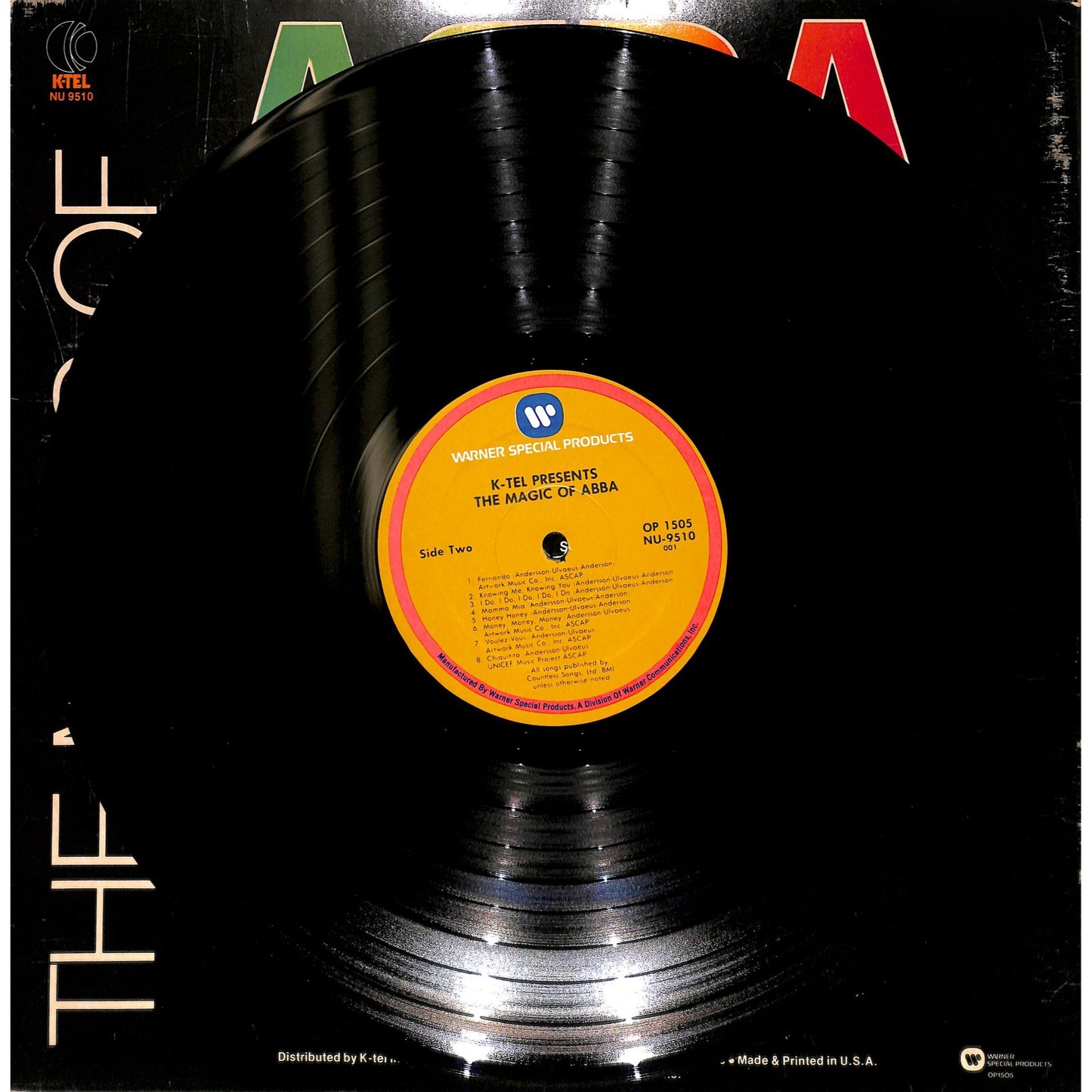 ABBA - The Magic of ABBA Vinyl Record NU-9510