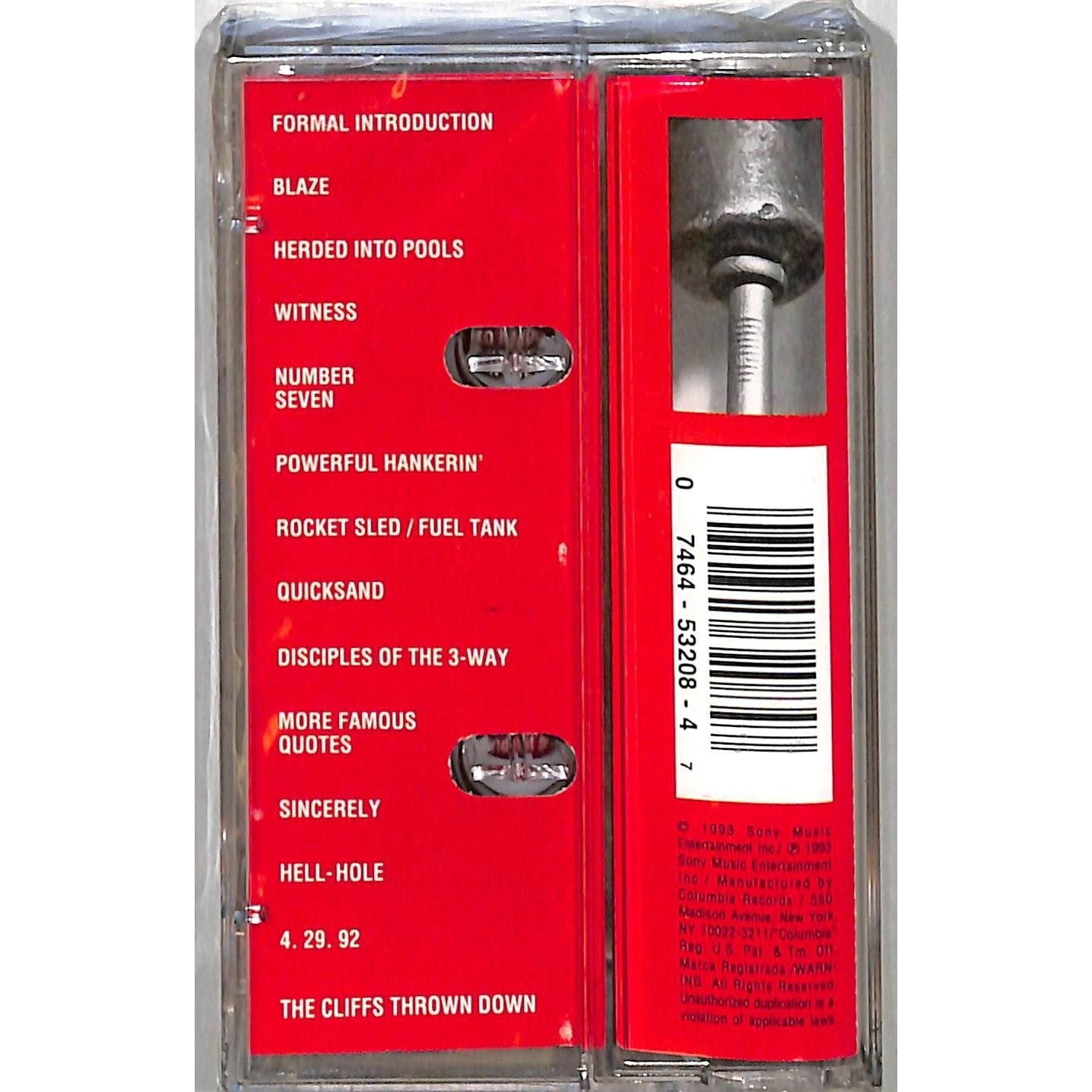 fIREHOSE - Mr. Machinery Operator (1993) BRAND NEW SEALED Cassette