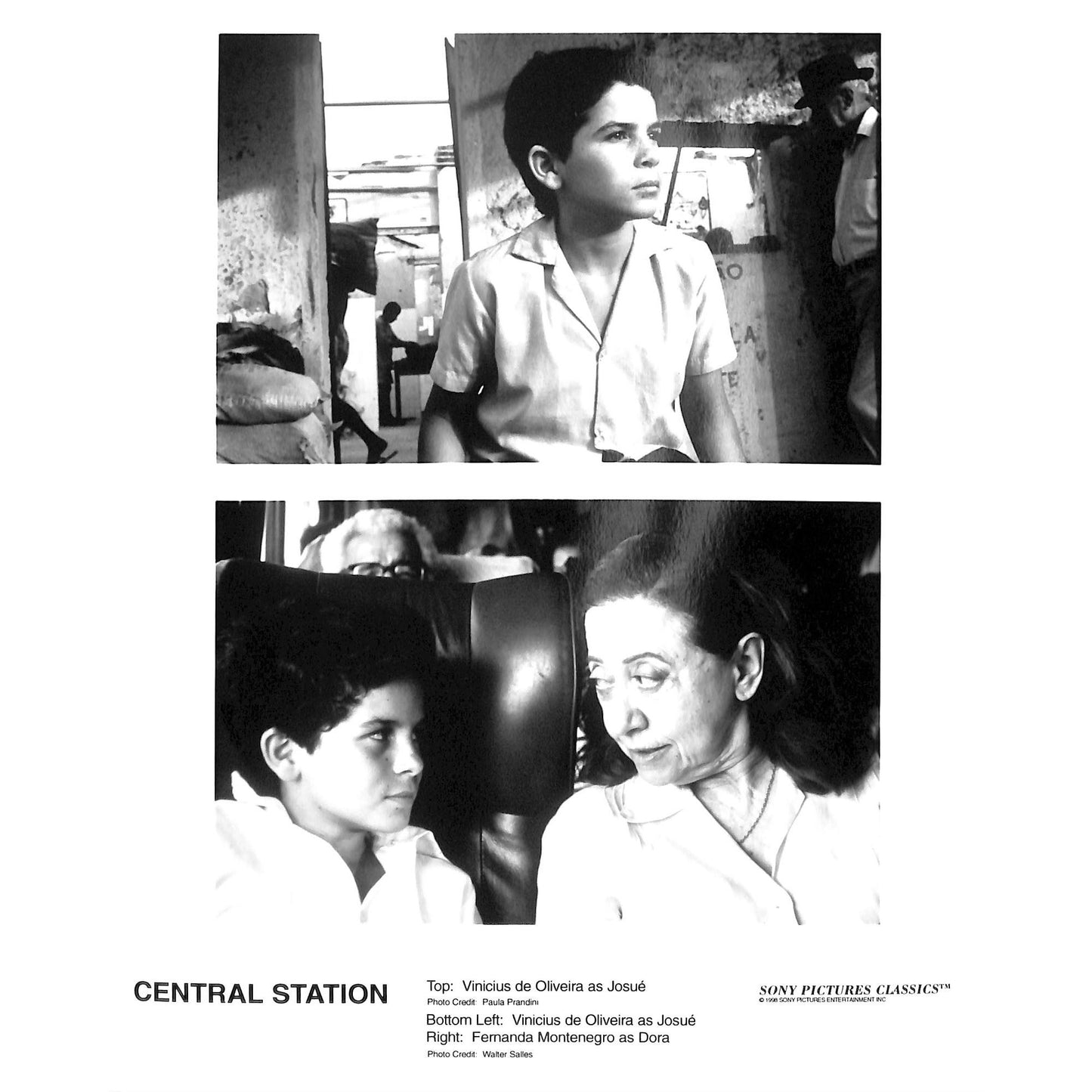 Central Station (1998) Movie Still Full Set 8x10