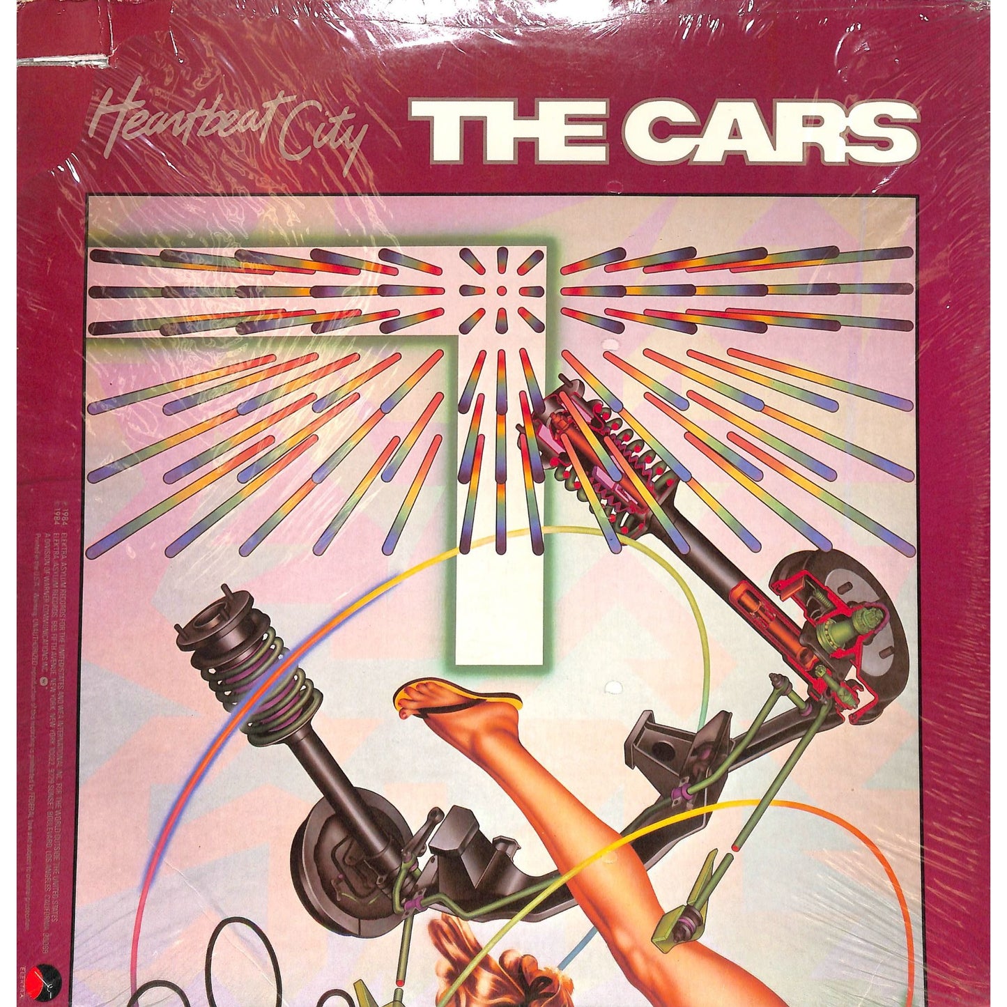 The Cars - Heartbeat City MINT Vinyl Record 60296-1